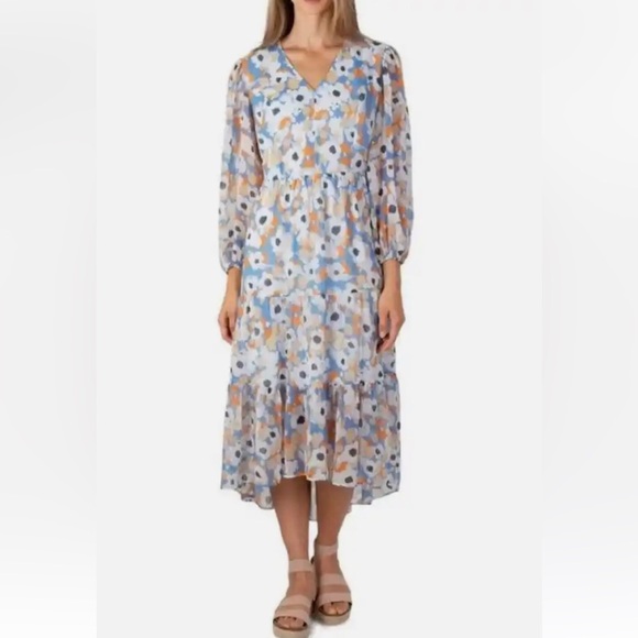 NWT Joie Floral Fields Maxi dress Small - Picture 1 of 13